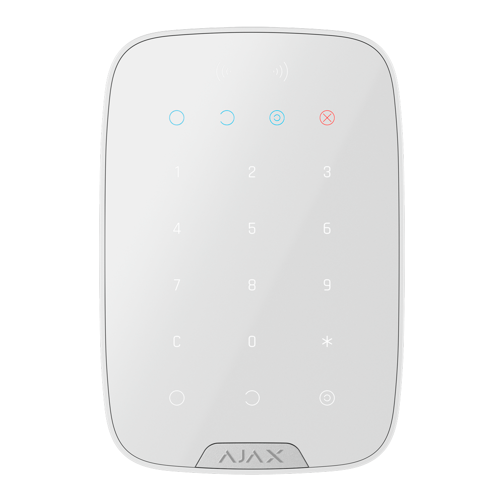 AJ-KEYPADPLUS-S-W Teclado independiente con lector RFID