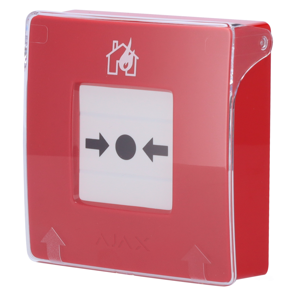 AJ-MANUALCALLPOINT-RED Botón manual de alarma de incendio rojo