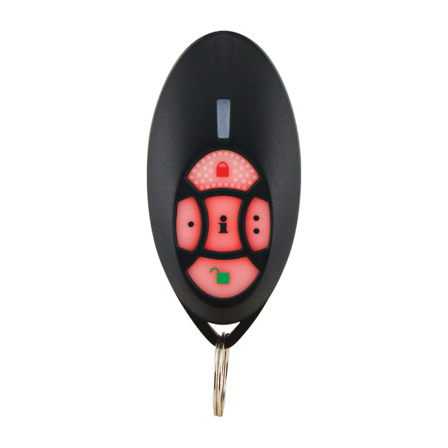 Mando remoto vía radio de 5 canales BIDIRECCIONAL con botones retroiluminados, resistente al agua PAR-23