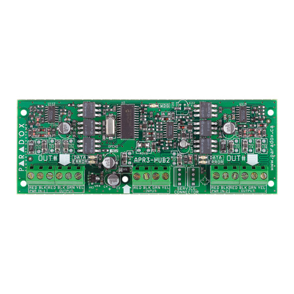 Hub aislador y amplificador de señal para BUS PAR-68