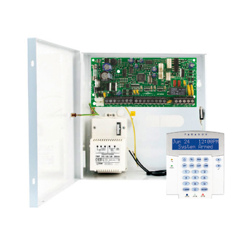 Kit compuesto por: 1x Central PCBSP4000 de 5 a 32 zonas PAR-86