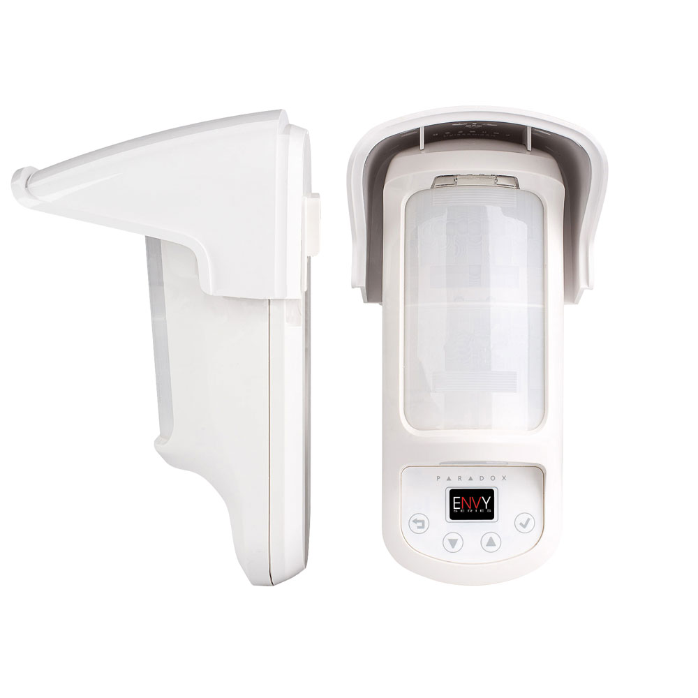 Detector infrarrojo de exterior de doble tecnología con antimasking PAR-135