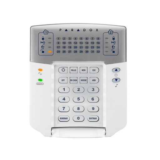 [PAR-32N] Teclado LED cableado de 32 zonas PAR-32N