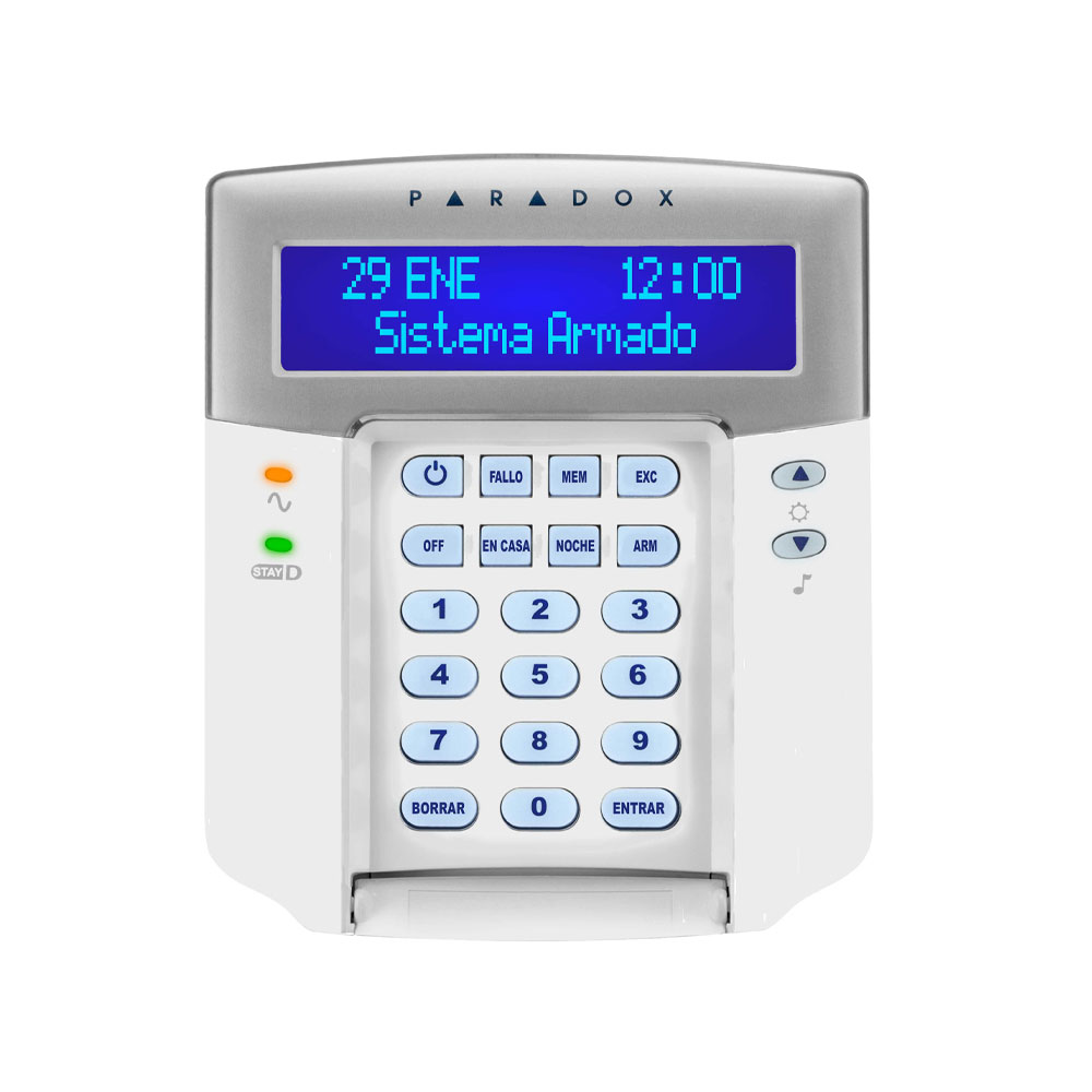 Teclado LCD cableado de 32 caracteres PAR-6N