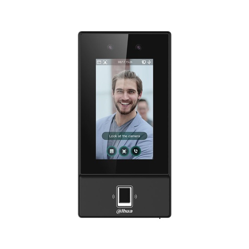 [DAHUA-4264] Terminal de control de acceso por reconocimiento facial DAHUA-4264