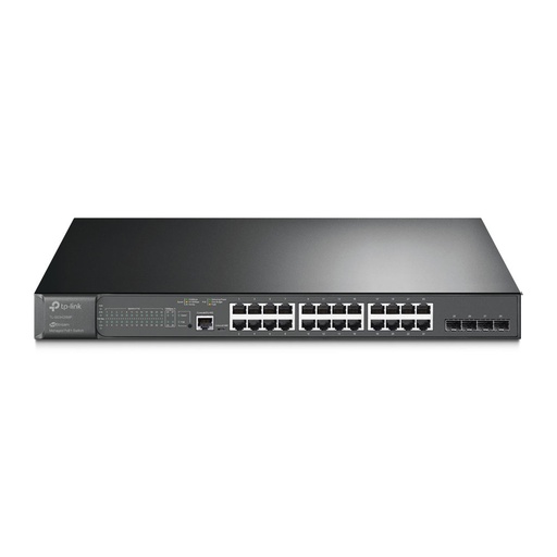 [TPLINK-043] Switch L2+ Gigabit con 24 puertos PoE+ y 4 SFP TPLINK-043