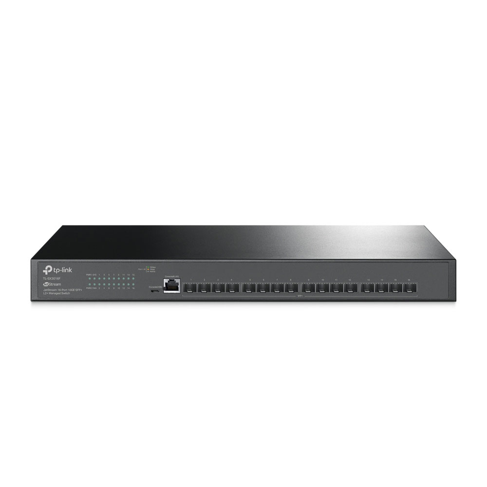 Switch L2+ de 16 ranuras SFP+ 10 Gigabit TPLINK-051