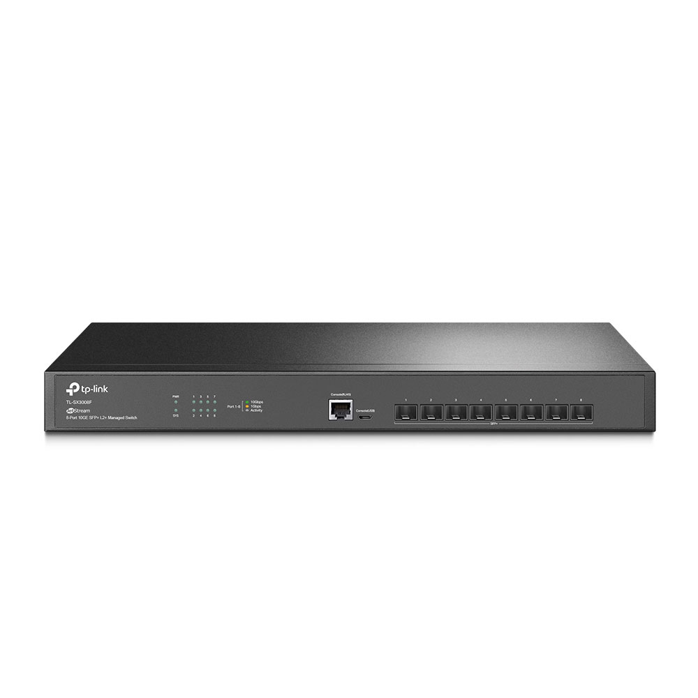 Switch L2+ de 8 ranuras SFP+ 10 Gigabit TPLINK-052