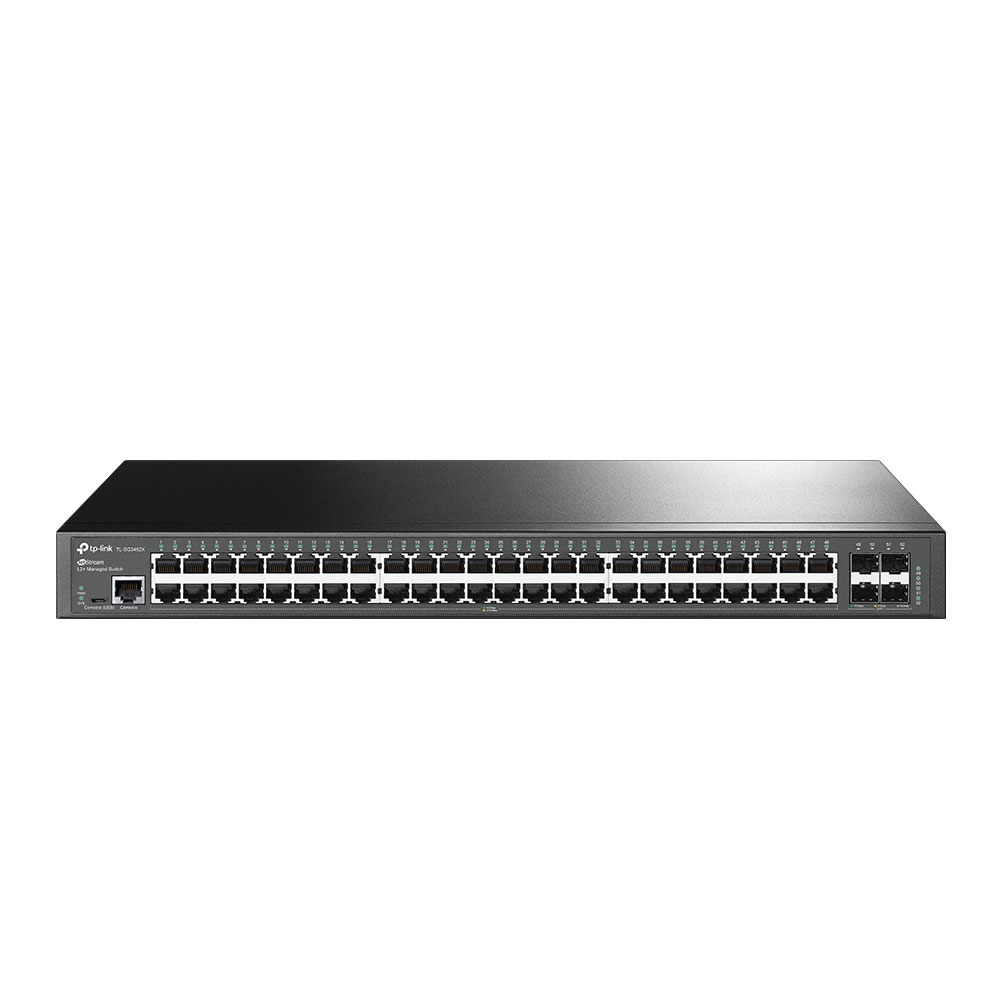 Switch L2+ de 48 puertos Gigabit y 4 SFP+ 10 Gigabit TPLINK-054