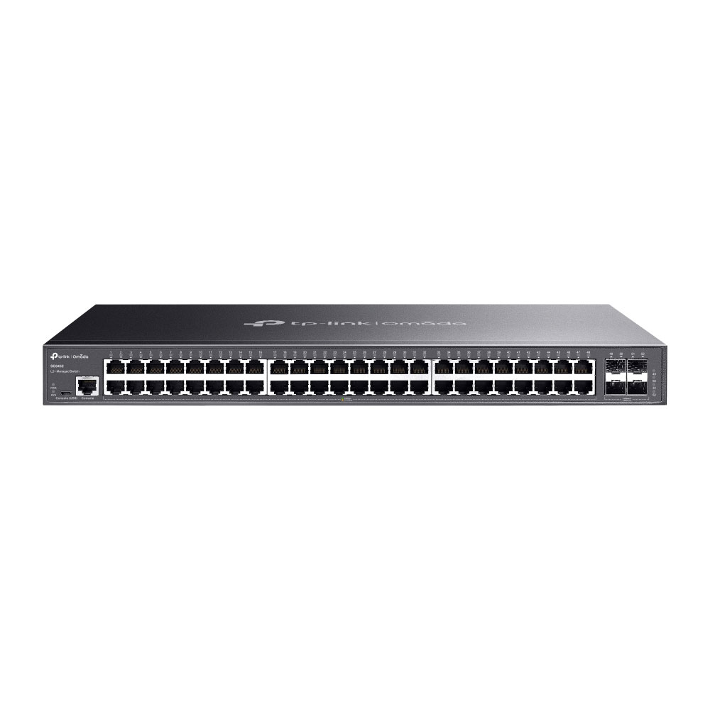 Switch L2+ Gigabit con 48 puertos RJ45 y 4 SFP TPLINK-055