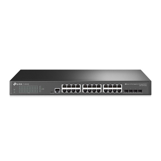[TPLINK-058] Switch L2 Gigabit con 24 puertos RJ45 y 4 SFP TPLINK-058