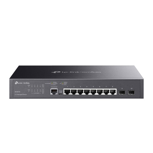 [TPLINK-059] Switch L2+ Gigabit con 8 puertos RJ45 y 2 SFP TPLINK-059