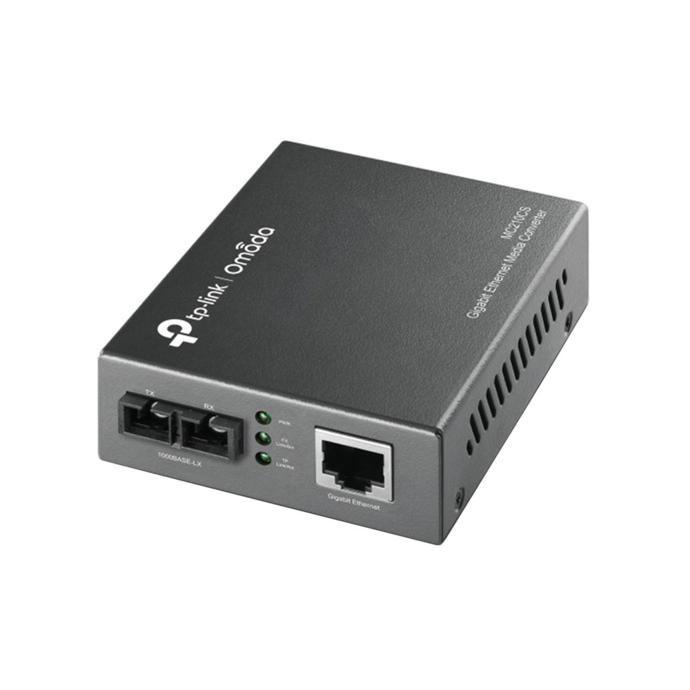 Conversor de medios monomodo Gigabit TPLINK-070