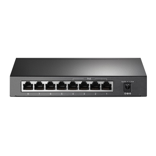 [TPLINK-109] Switch Gigabit de 8 puertos con PoE+ de 4 puertos TPLINK-109