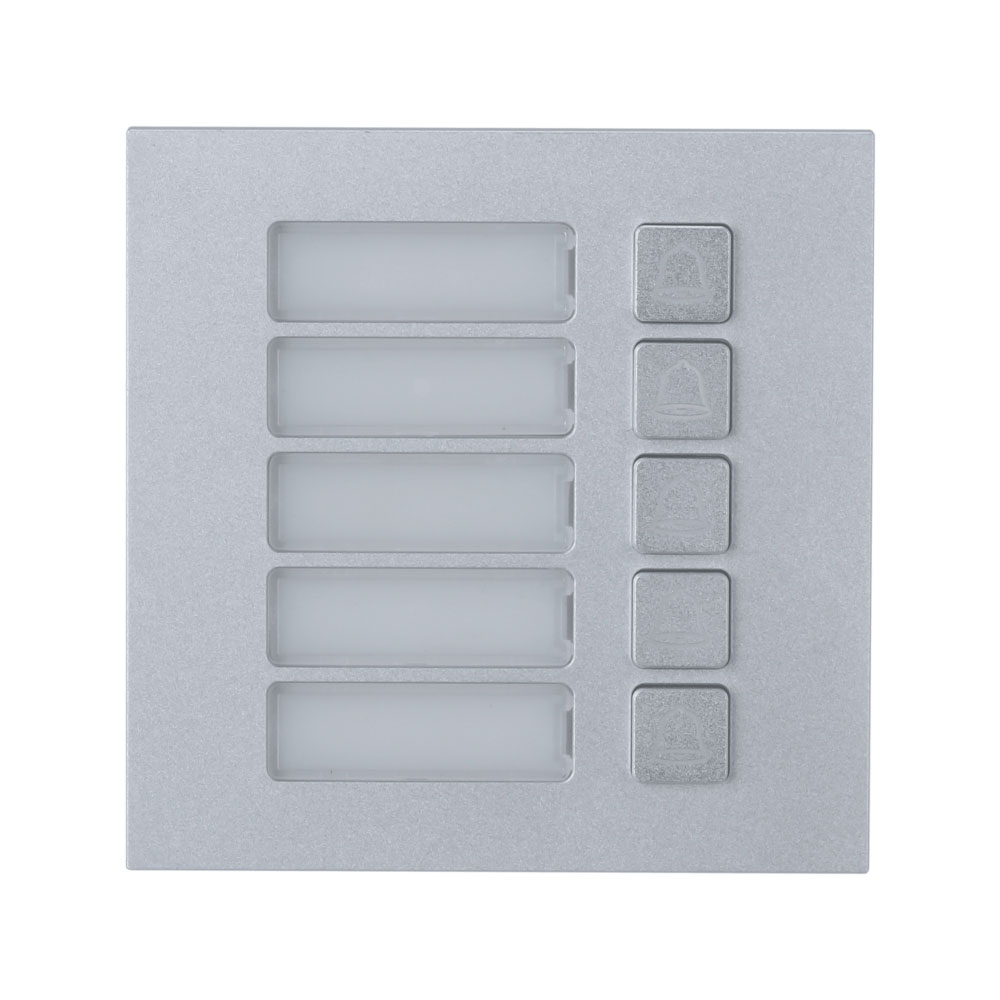 Módulo de cinco botones mecánicos para videoportero modular DAHUA-4803
