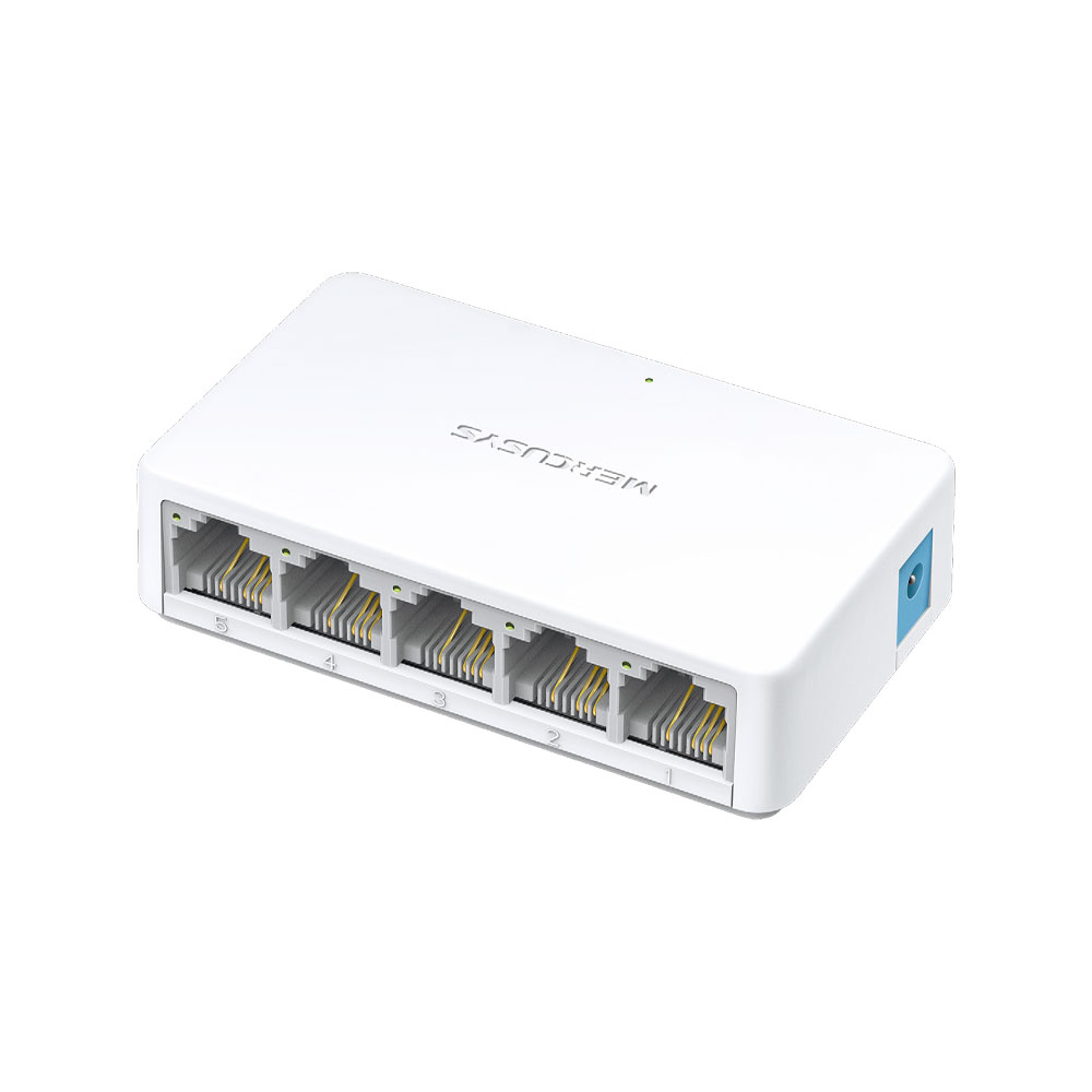 Switch de escritorio de 5 puertos 10/100 Mbps Mercusys TPLINK-195