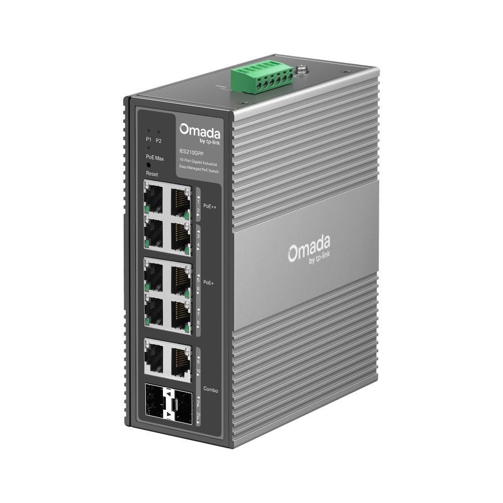 Switch industrial gestionado Gigabit PoE++ TP-Link Omada TPLINK-225