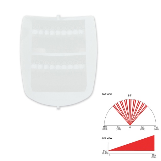 [PAR-207] Lente de cortina horizontal L1 para PAR-20 (PMD85) y PAR-27 (DG85) PAR-207