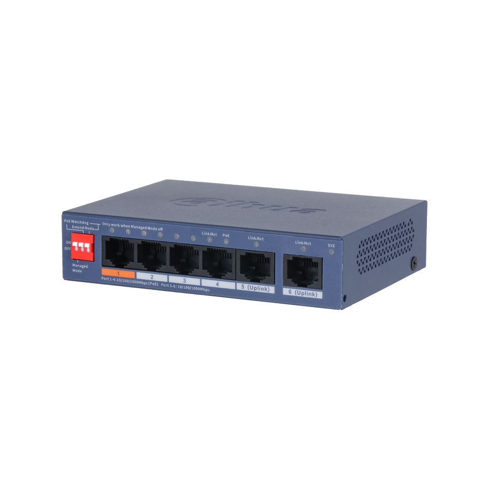 Switch PoE Gigabit Dahua gestionable en la nube Serie CS4000 DAHUA-4963