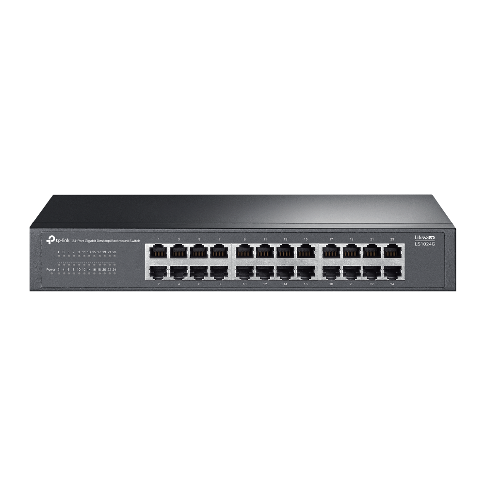Switch Gigabit no gestionable TP-Link LiteWave de 24 puertos TPLINK-268