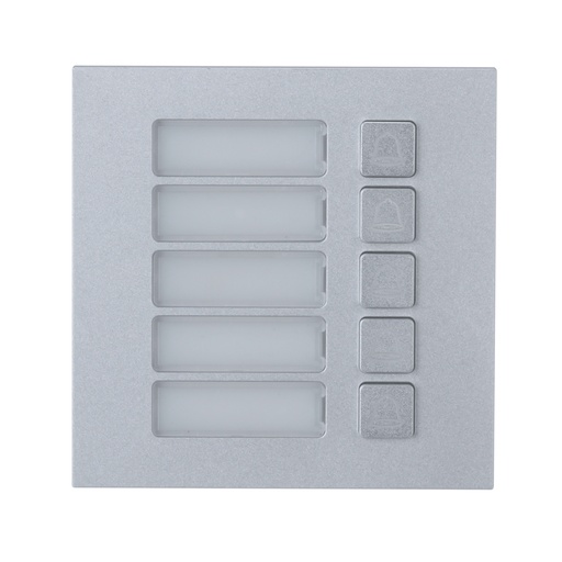 [DAHUA-2106] Módulo pulsador Dahua con 5 botones para sistema de videoportero IP  DAHUA-2106