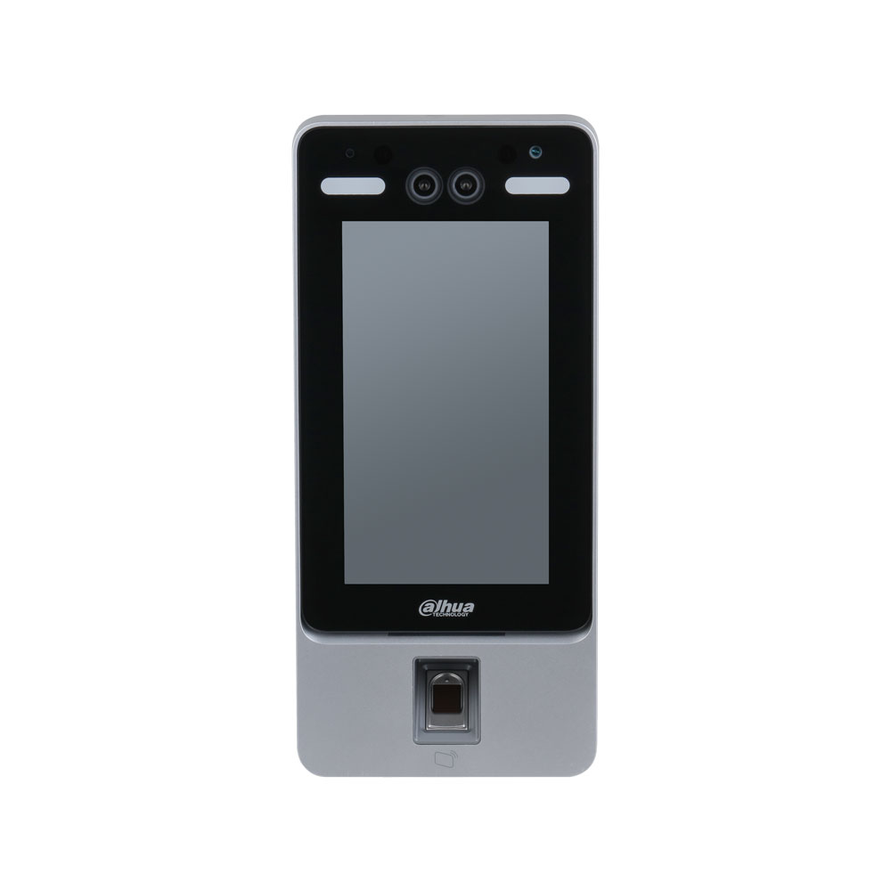 Terminal biométrico Dahua de control de accesos con identificación por reconocimiento facial, huella, tarjeta  DAHUA-2269