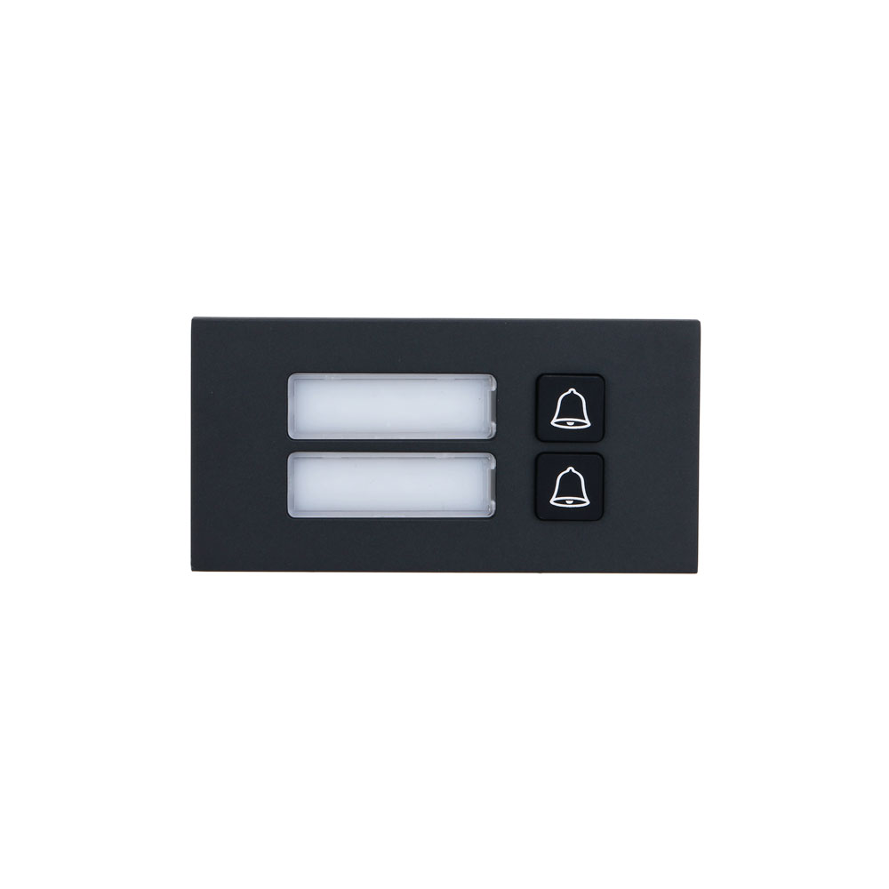 Módulo de 2 botones de llamada para sistema modular VTO4202FB-X de Dahua DAHUA-3101