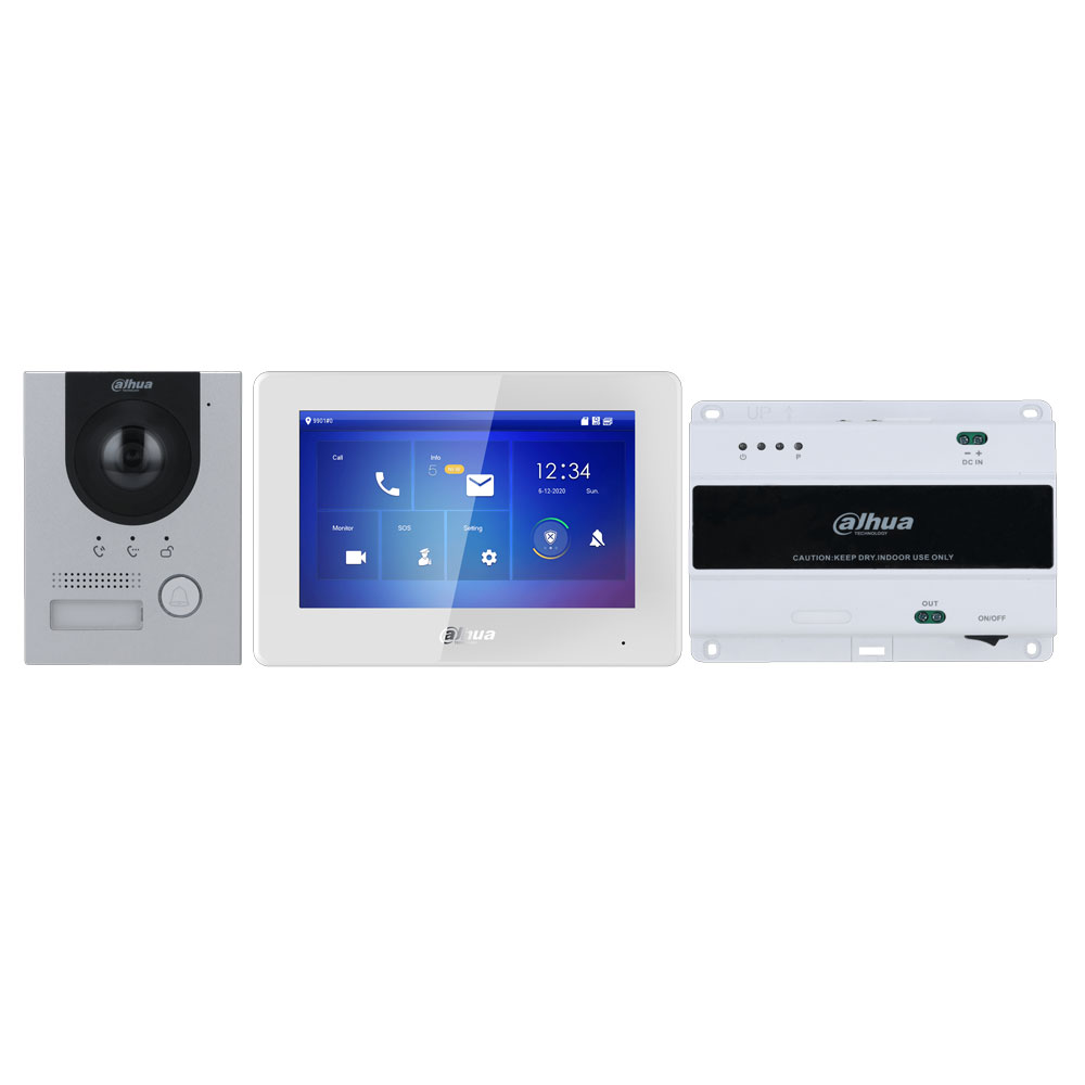 Kit videoportero 2 hilos empotrado Dahua Serie KTD01L DAHUA-3154
