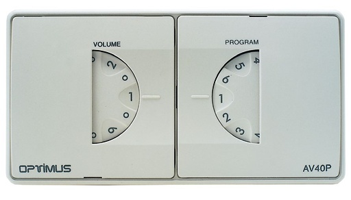 [AV-100] AV-100 · Atenuadora de 100 W, línea de 100 V. Seguridad de avisos (3 hilos)