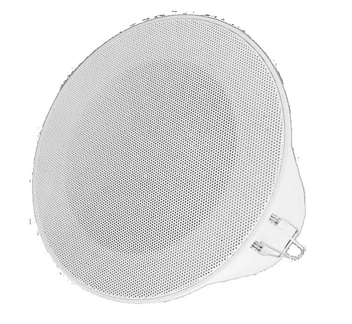 [A-254BTC] A-254BTC · Altavoz techo 4”, 6 W RMS (6, 3 y 1 W), 100 V, 140 mm Ø. IP66. Caja trasera, muelles