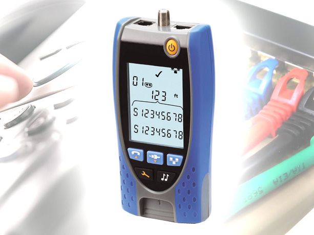 IC-471 · Comprobador de cableado LAN, telefonía y coaxial PROMAX