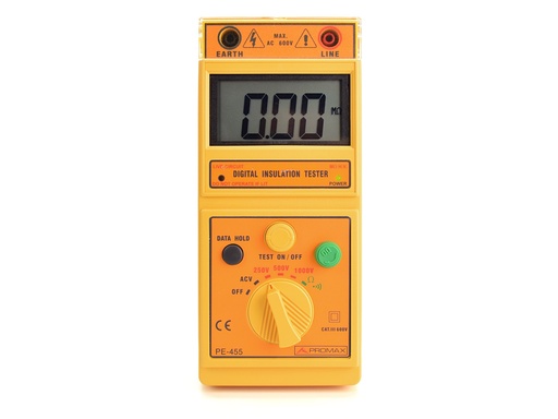 [1401191] PE-455 · Medidor de aislamiento digital 2000 MΩ PROMAX