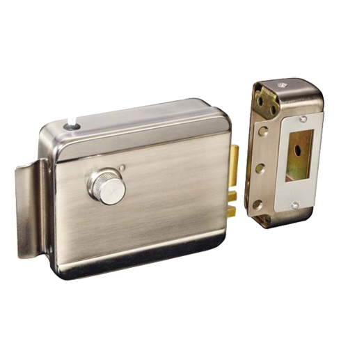Cerradura de superficie electromecánica - Modo apertura Fail Safe (NC) - LED de estado - Autocierre program... ABK-702A-L