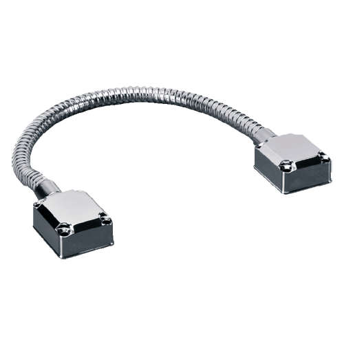 Pasacables para puertas - Tubo flexible - Material metálico - Protege cables de daños - Apto para todo tipo... DLK-401