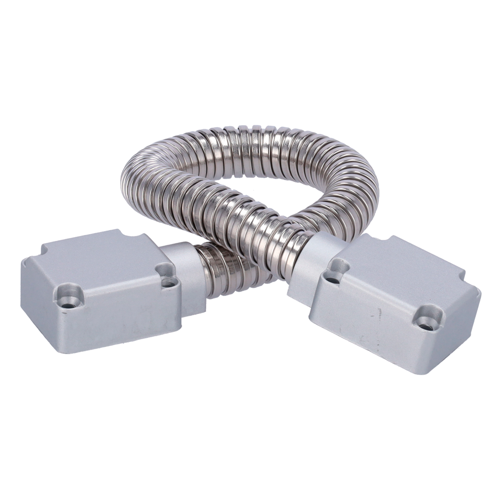 Pasacables para puertas - Tubo flexible de 16 mm de diámetro - Material metálico - Protege cables de daños ... DOORLOOP-16-METAL