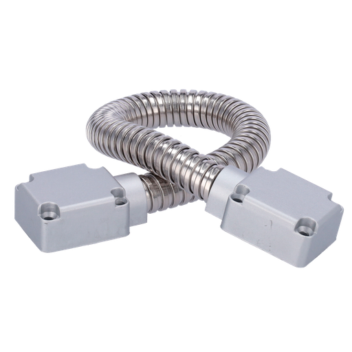 [DOORLOOP-16-METAL] Pasacables para puertas - Tubo flexible de 16 mm de diámetro - Material metálico - Protege cables de daños ... DOORLOOP-16-METAL