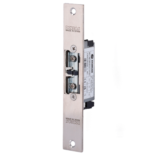 [DR-99NF-305-512-TOP/YSX] Abrepuertas eléctrico Dorcas - Para puerta sencilla | Pestillo radial regulable - Modo apertura Fail Safe (... DR-99NF-305-512-T