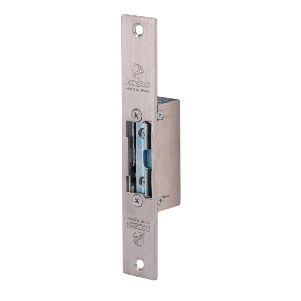 Abrepuertas eléctrico Dorcas - Para puerta sencilla | Pestillo radial regulable - Modo apertura Fail Secure... DR-99NF-TOP/YSX