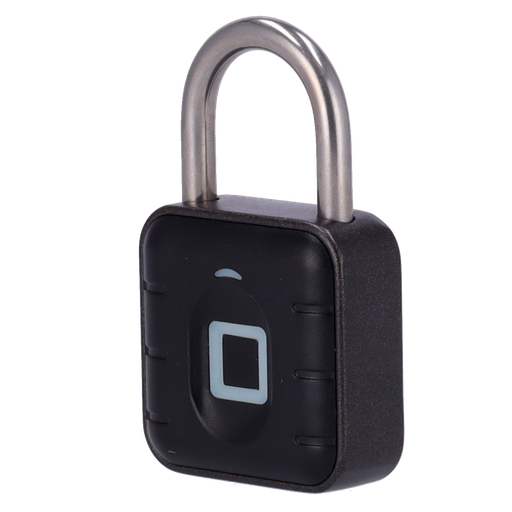 [PADLOCK-FBT-APP] Candado inteligente Bluetooth - Apertura mediante huella y APP - Capacidad 10 huellas - Diámetro de la viga... PADLOCK-FBT-APP