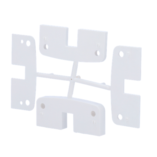 [WM-BOLT-BRACKET-W] Soporte para cerrojo inteligente - Compatible con WM-BOLT-W y WM-BOLT-WIFI-W - Apto para ajustar la pieza d... WM-BOLT-BRACKET-W