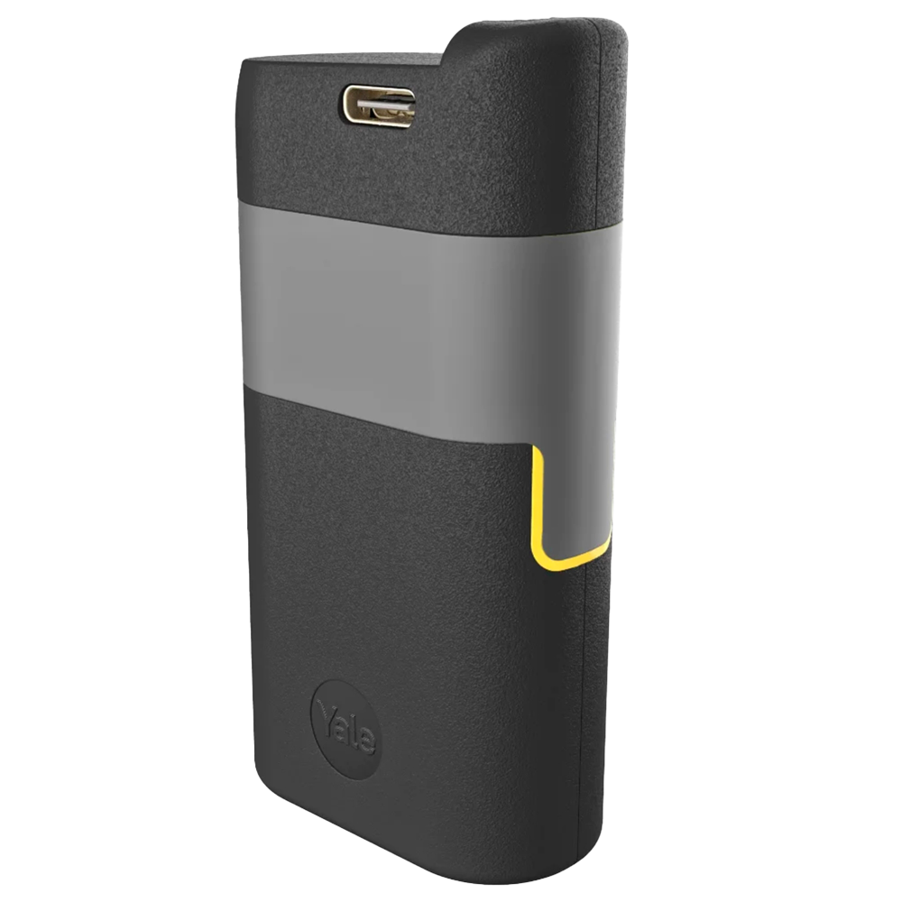 Accesorio de batería recargable - Larga duración de 6 meses - Capacidad 2950 mAh - Puerto USB-C para carga ... YALE-BATTERY-L2