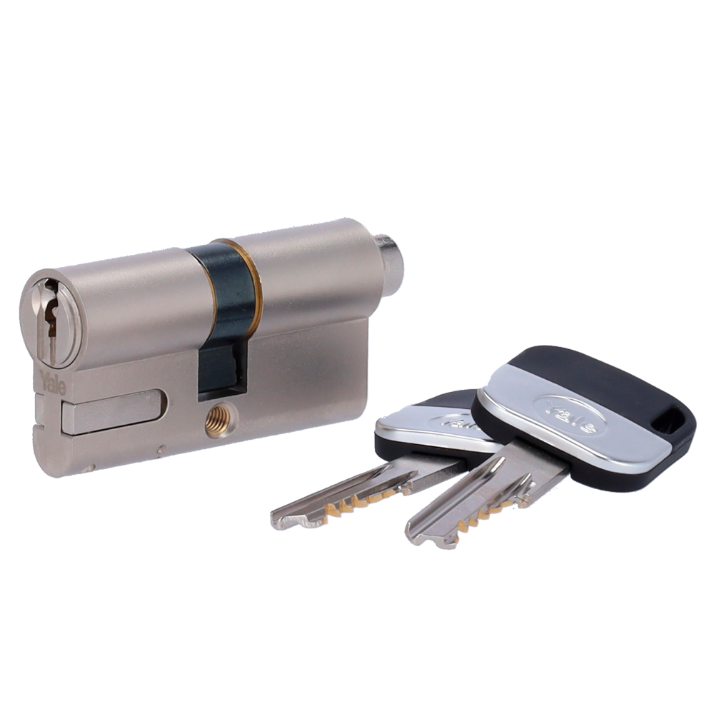 Cilindro regulable doble embrague - Anti-bumping, ganzúa y taladro - Apto para YALE-LINUS-L2 - Sistema de s... YALE-CYLINDER-ADJ
