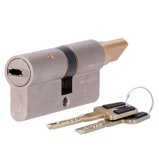 [YALE-CYLINDER-HSK-3035] Cilindro de alta seguridad doble embrague - Anti-bumping, ganzúa, taladro y rotura - Apto para YALE-LINUS-L... YALE-CYLINDER-HSK