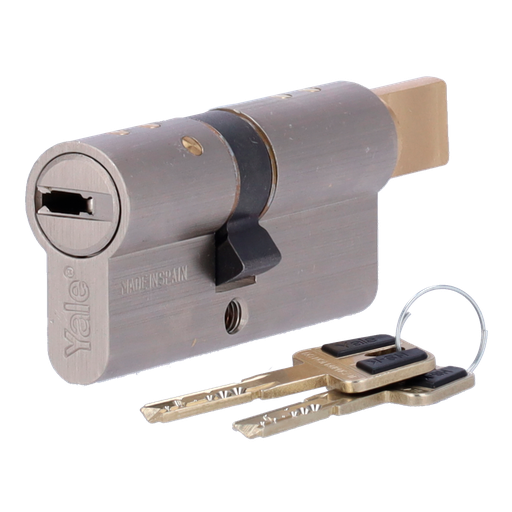 [YALE-CYLINDER-HSK-3530] Cilindro de alta seguridad doble embrague - Anti-bumping, ganzúa, taladro y rotura - Apto para YALE-LINUS-L... YALE-CYLINDER-HSK