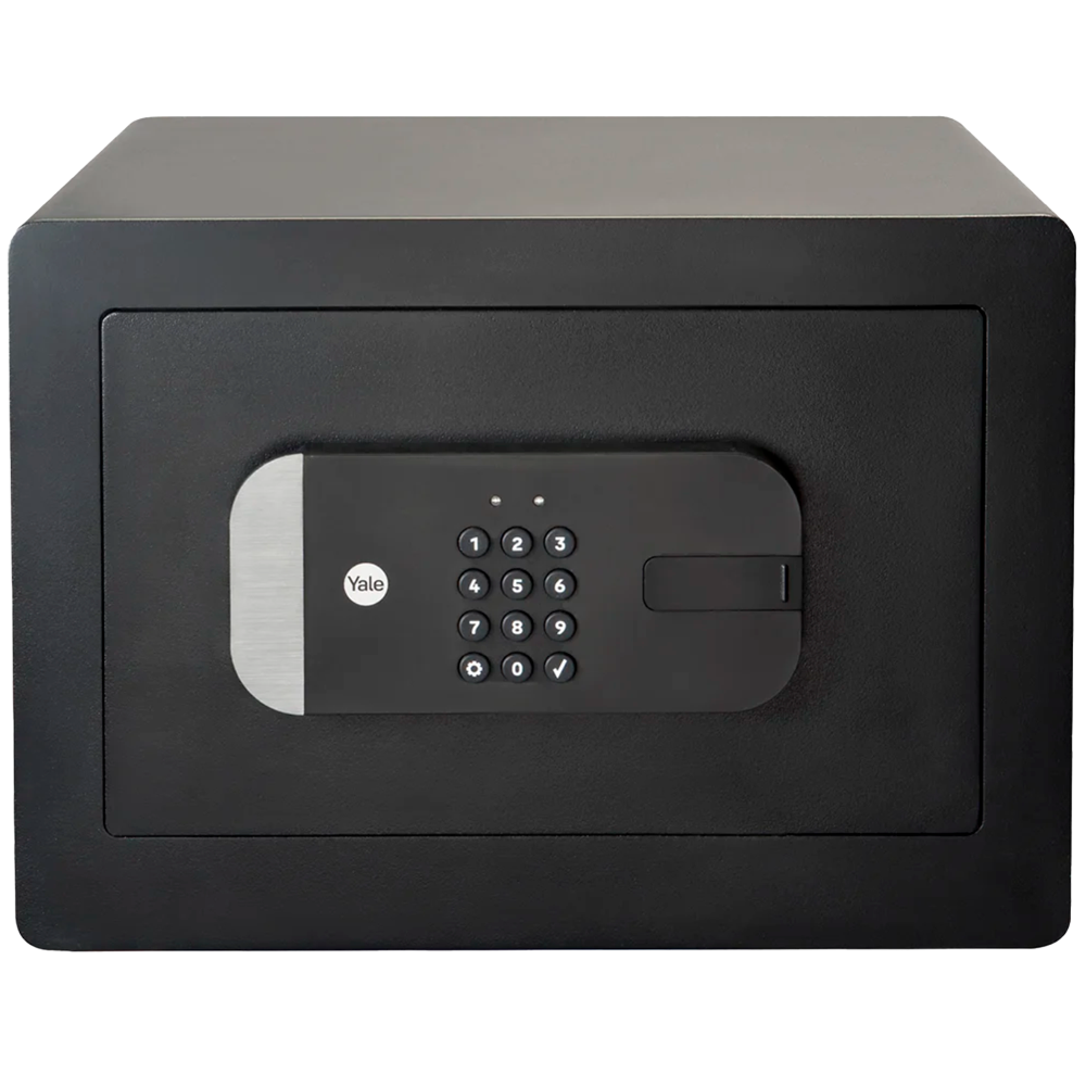 Caja fuerte inteligente BLE - Apertura con PIN, llave física y APP - Sensor de estado de puerta - Alimentac... YALE-SMARTSAFEBOX
