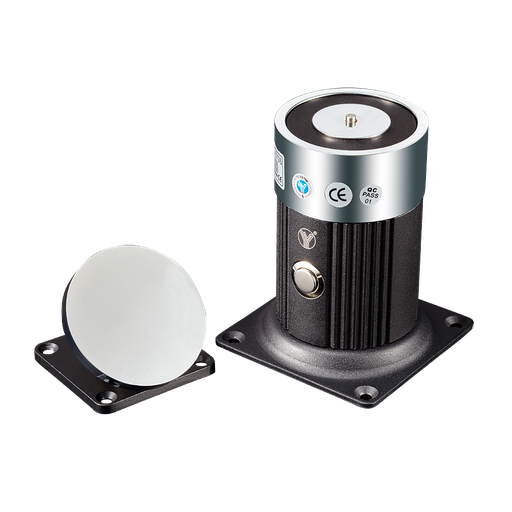 [YD-602L] Retenedor electromágnetico - Para puerta sencilla - Fuerza de retención 180 Kg - Botón de accionado manual ... YD-602L