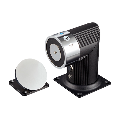 [YD-606L] Retenedor electromágnetico - Para puerta sencilla - Fuerza de retención 180 Kg - Botón de accionado manual ... YD-606L