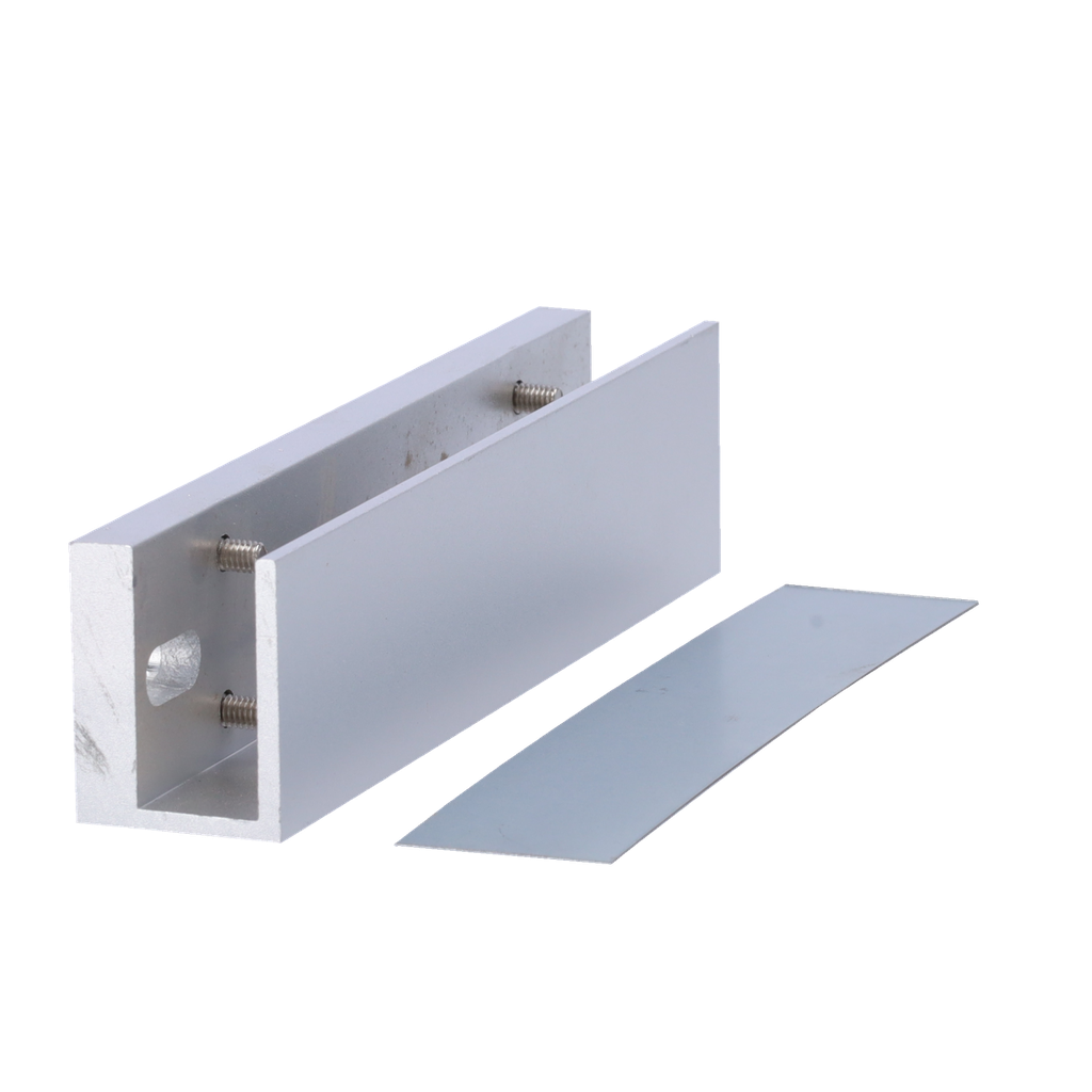Perfil en U para ventosas - Compatible con YF-180XX - Apertura tanto exterior como interior - Para puertas ... YF-180U
