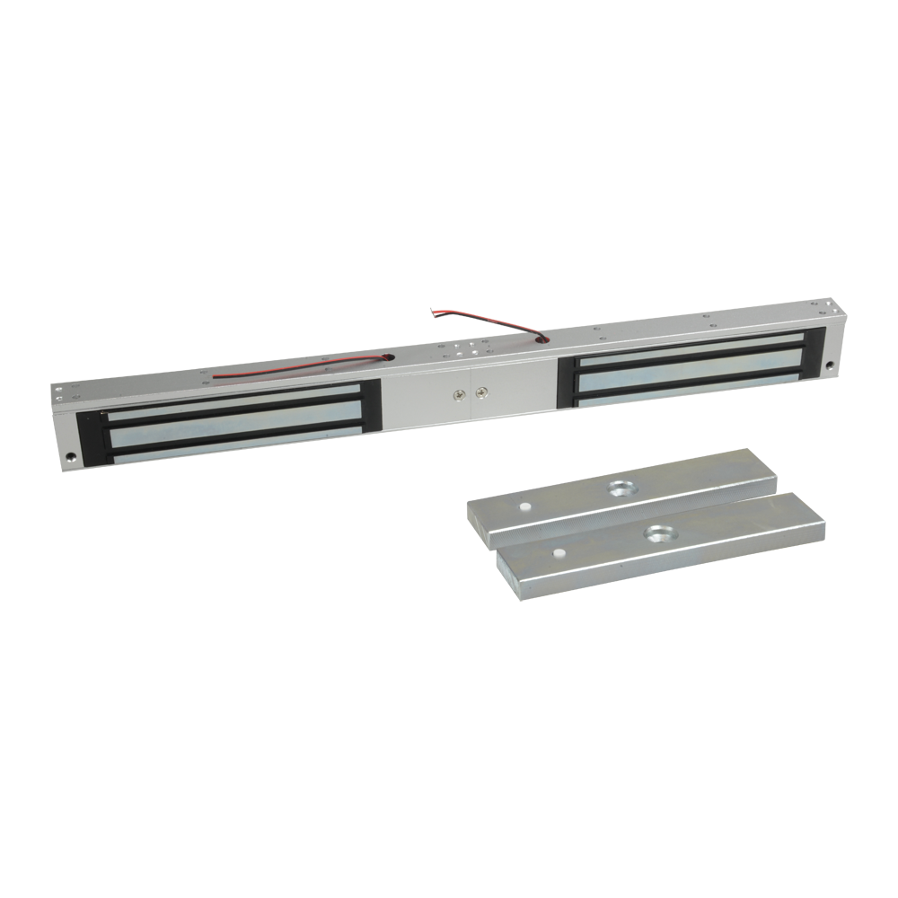 Ventosa electromagnética - Para puerta doble - Fuerza de retención 280 kg por ventosa - Modo de apertura Fa... YF-280BST-LED