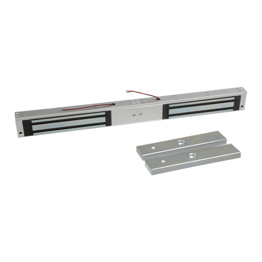 [YF-280BST-LED] Ventosa electromagnética - Para puerta doble - Fuerza de retención 280 kg por ventosa - Modo de apertura Fa... YF-280BST-LED